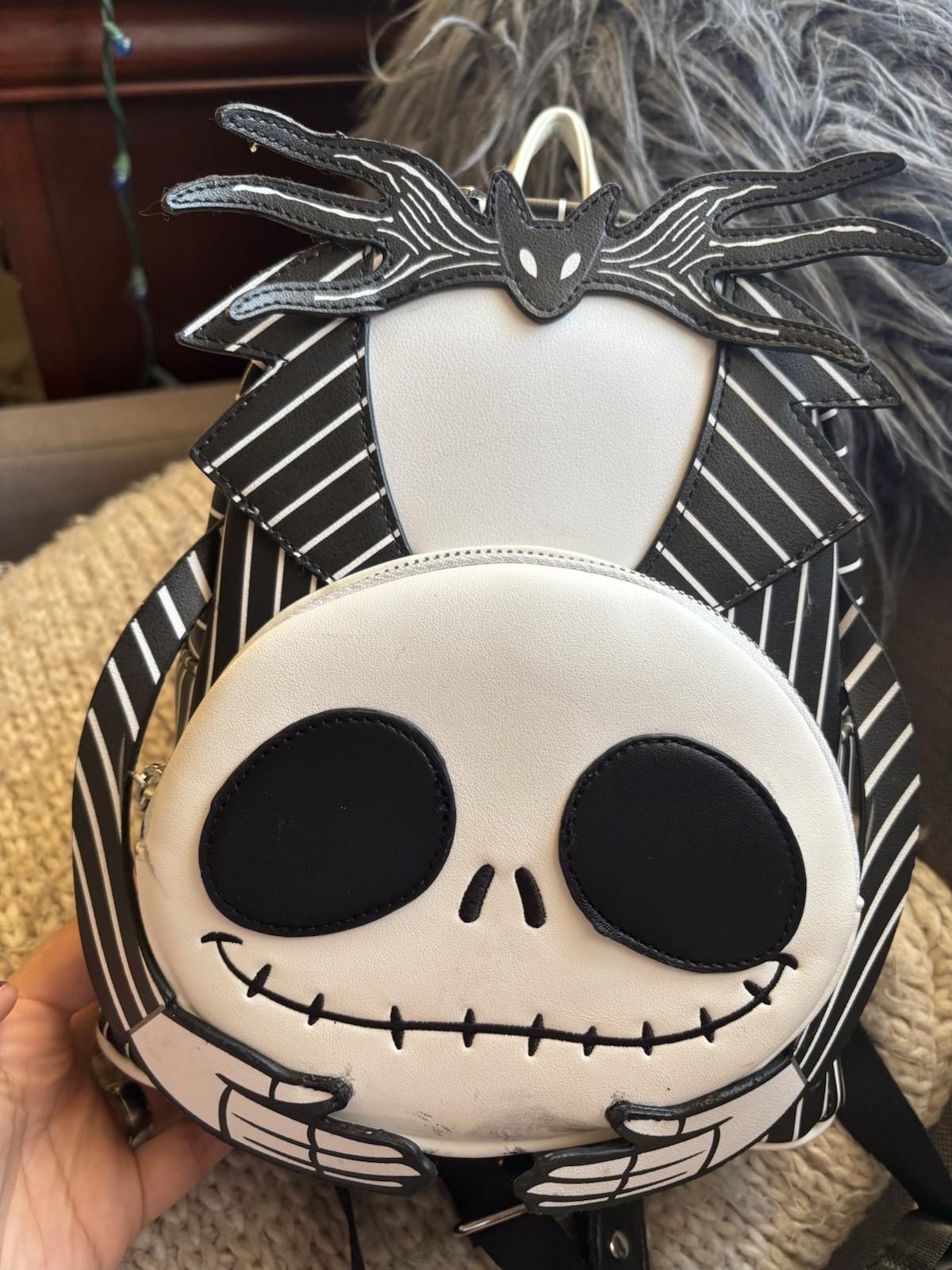 Loungefly Disney Headless Jack Mini Skellington B… - image 1