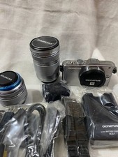olympus pen lite e-pl3 with 2 lens new as picture