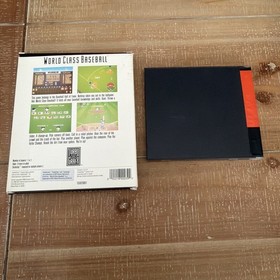 World Class Baseball Turbo Grafx 16 Complete with box. Great Condition