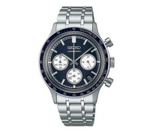 Orologio Seiko Sport Chronograph Blu Panda SSB477P1 crono acciaio Uomo 39mm