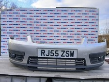 FORD FOCUS CMAX MK1 MPV 5DR 2005 MOONDUST SILVER FRONT BUMPER MARKS