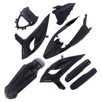 Plastikkit Schwarz Plastiksatz Passend FüR Beta RR 300 LC 2-Takt X-Pro Bj. 2025
