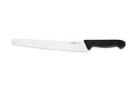 Giesser Messer Brotmesser Universalmesser FüR LinkshäNder 25Cm Welle 6Mm Schwarz