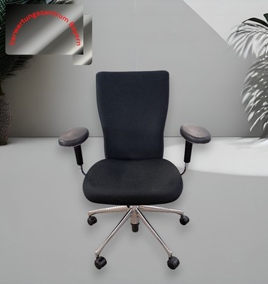 Vitra T-Chair Bürodrehstuhl Drehstuhl Bürostuhl Stuhl schwarz Büromöbel vi0110