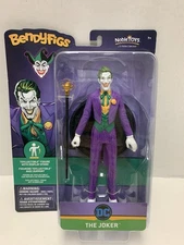 BendyFigs, DC Comics, Joker, Figurine The Noble Collection, Batman Nemesis	