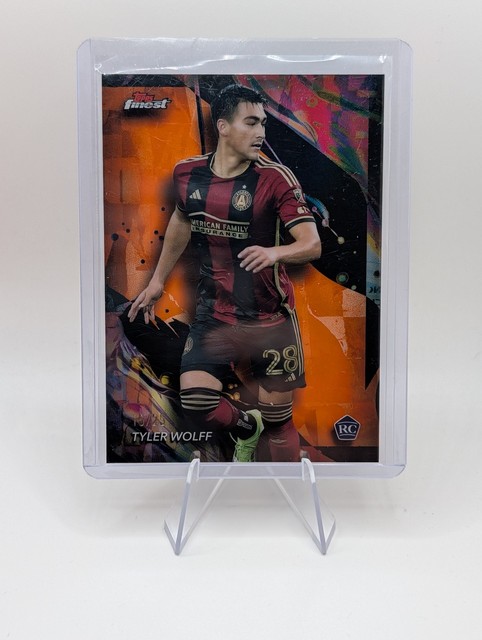 2024 Finest MLS #164 Tyler Wolff Orange Refractor #/25