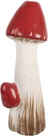 Clayre & Eef 6TE0578 Dekoration Pilz 16X14X41 Cm Weiß Und Rot