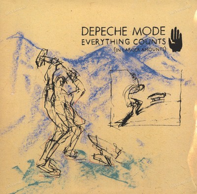 Depeche Mode - Everything Counts GER 12'' Maxi 1983 (VG+) black vinyl '