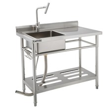 Stainless Steel Utility Sink Free Standing Kitchen Sink Stainless Steel Sink Set