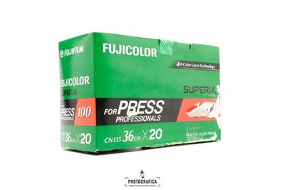 Fujifilm Superia 100 135-36 Press Pack 20 Rolls EXP. 03/03 - Fridge Stored