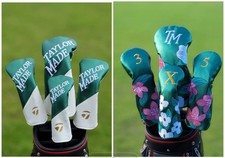 Taylormade Season Opener Leather Headcover Driver, Fairway Wood, Hybrid