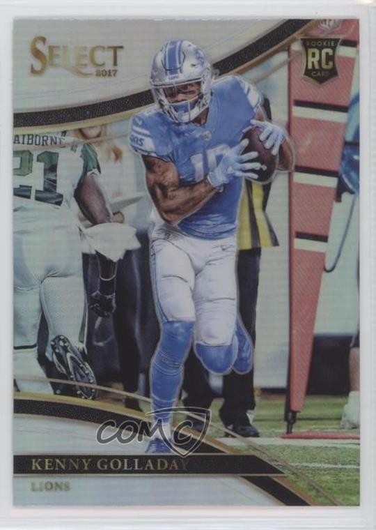 2017 Panini Select Field Level Silver Prizm Kenny Golladay #252 k5l