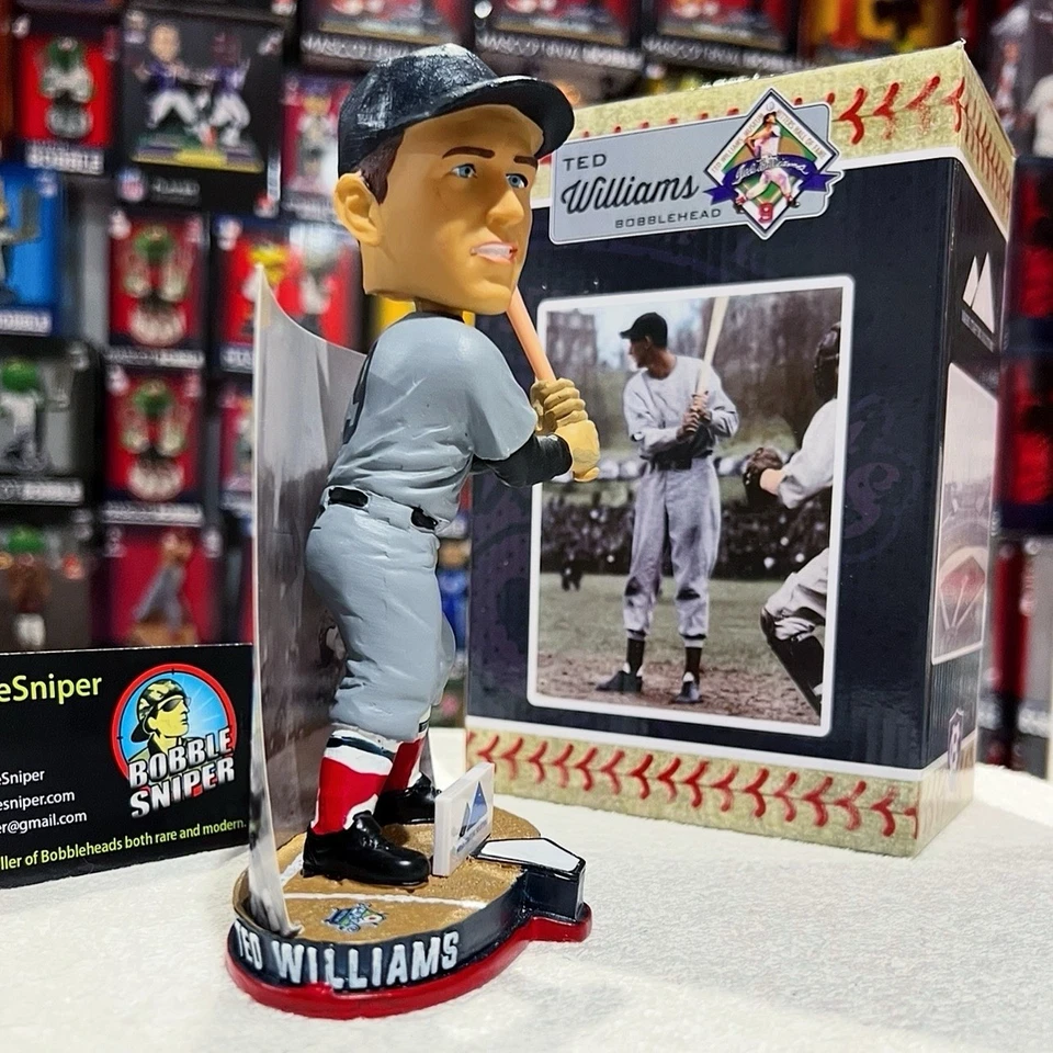 Bobblehead TED WILLIAMS Worcester Bravehearts Boston Red Sox SGA MLB #500 Foto 4 de 4