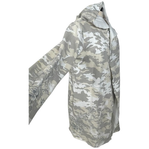 Anthropologie CAITE Jacket Hoodie Women Xtra Large XL Camo Embroidery Handmade - Picture 12 of 21