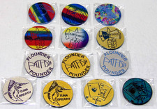 Pogs Wrapped Slammers 13 Plastic Metallic Designs Slamtek Nice