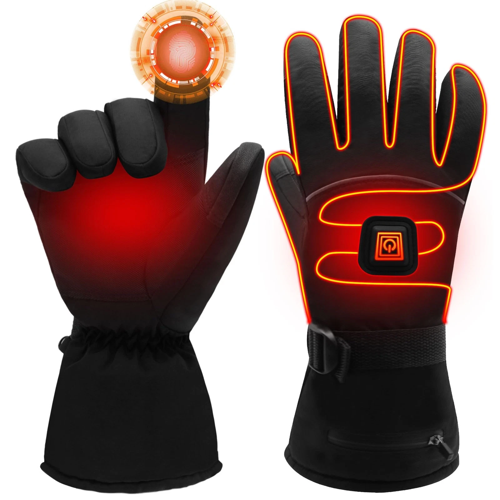 Heated Gloves for Men , Waterproof Touchscreen Rechargeable Heated Gloves, Ba...
Opens in a new wind
