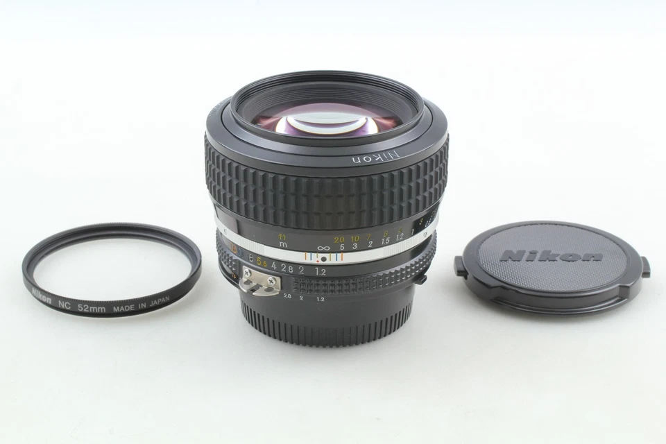 Duty-Free US【MINT】Nikon Nikkor Ai-s Ais 50mm f1.2 MF Prime Standard Lens JAPAN - image 4 of 4