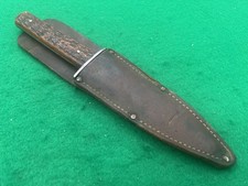 HIBBARD SPENCER & BARLETT Beautiful BONE Knife