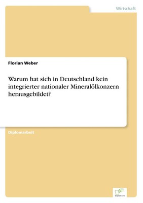 Florian Weber | Warum hat sich in Deutschland kein integrierter nationaler...