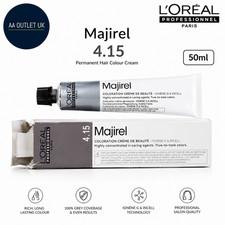 Image of Loreal Professionnel Majirel 4.15 Permanent Hair Colour Cream 50ml New