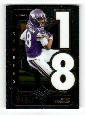 2024 Panini Select #1 Justin Jefferson Select Numbers | eBay