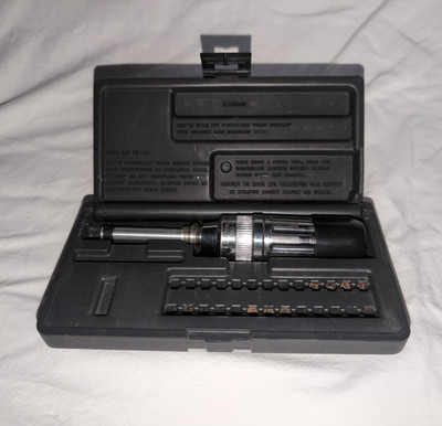 Klein 57035 Tools Piece Torque Limiting Screwdriver Set W/ Storage Case