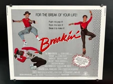 Original 1984 BREAKIN' Half Sheet Movie Poster 22x28 - Boogaloo Shrimp