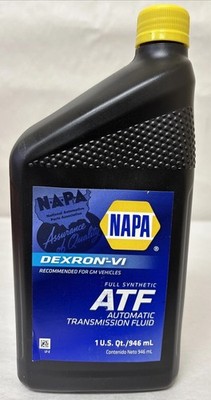 Napa Dexron VI Full Synthetic ATF Automatic Transmission Fluid 1QT