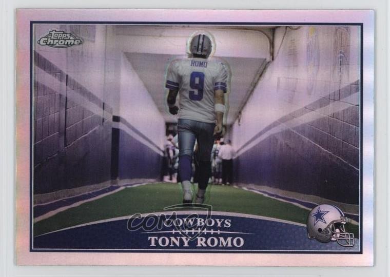 2009 Topps Chrome Refractor Tony Romo #TC56 0z4u