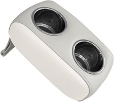 Wise 3059-1882 Pontoon Double Drink Holder With Stainless Steel Cup Holders ... Wise 3059-1882 Pontoon Double Drink Holder With Stainless Steel Cup Holders ...