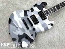 E-II VIPER Electric Guitar Mahogany Neck Ebony Fingerboard Urban Camo