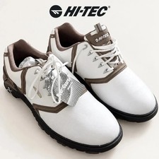 Hi-Tec V-Lite True Golf Shoes – UK 7.5 – White/Taupe