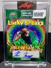Kai Trump 1 of 1 Leaf Metal Shimmer Lucky Bre...