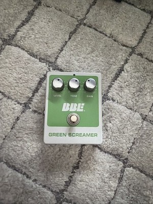 BBE Sound Inc. Green Screamer V1.1 Tube Overdrive Rare Guitar Effect Pedal