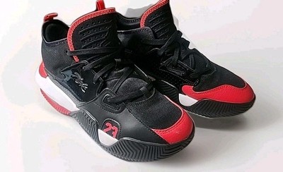 Jordan Stay Loyal 2 'Bred' Black Red White Men's Basketball Shoes DQ8401-016