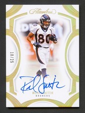 ROD SMITH 2025 FLAWLESS FRAME SIGNATURES BRONCOS GOLD AUTO AUTOGRAPH /25
