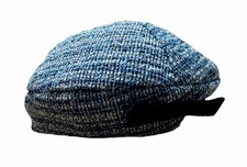 Janie and Jack Girls Periwinkle Blue Knit Beret Hat Size 2-3Y NWT