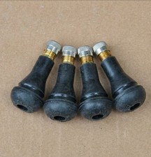 4x New Bmw Porsche Bbs Short Air Valve Stems Oem Genuine Factory