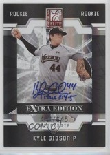 2009 Donruss Elite Extra Edition Rookie 462/645 Kyle Gibson #82 Auto i6j