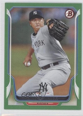 2014 Bowman Green 124/150 Hiroki Kuroda #70 0a9