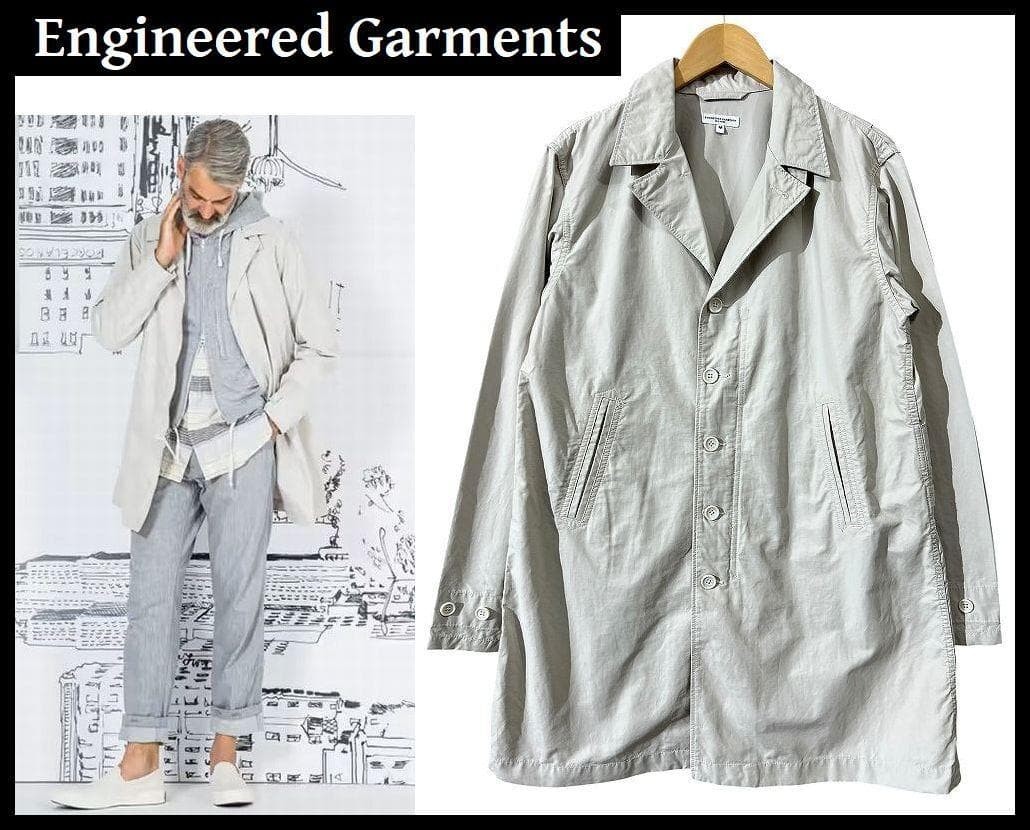 Engineered Garments Duster Chester Coat Men's Rare Unused 17S #FF ZEB
