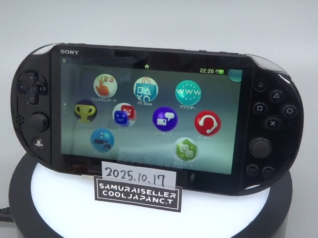 Sony Playstation PS Vita Black PCH-2000 ZA11 Console only PSV Slim
