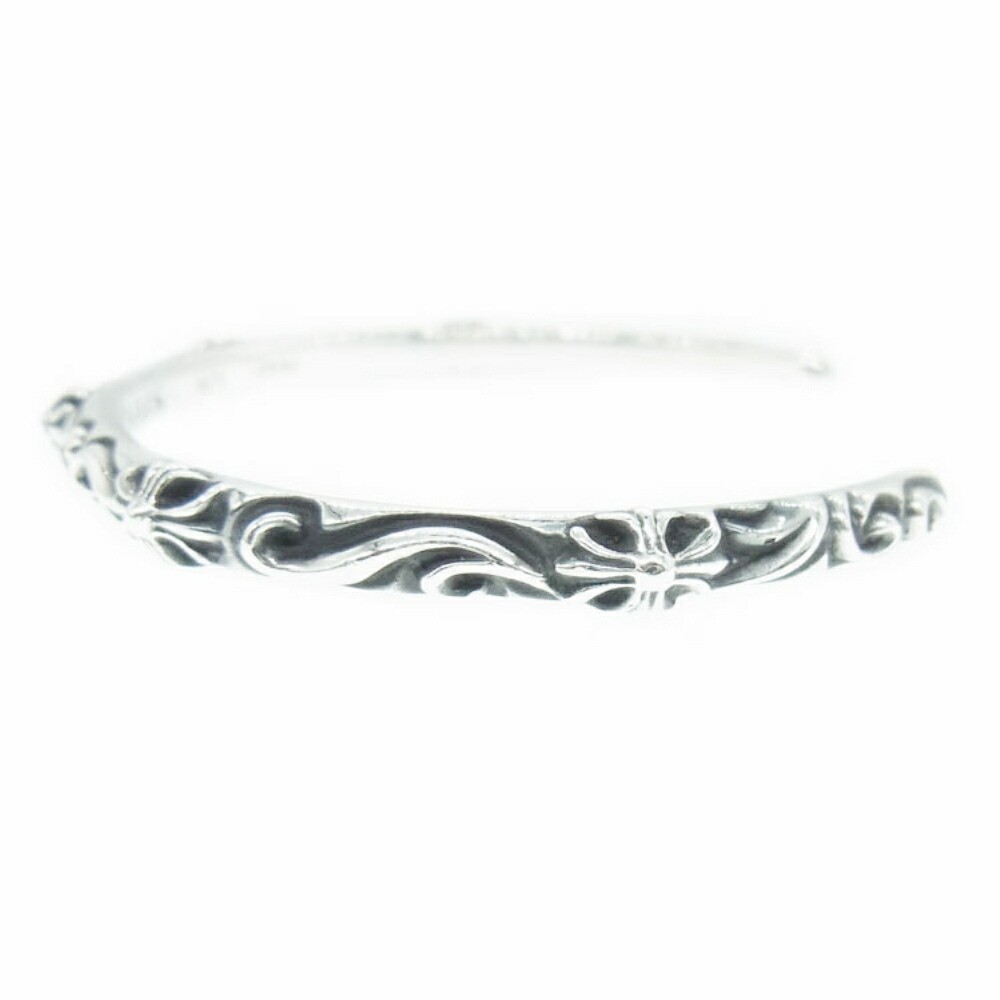 Chrome Hearts No Original Bangle Sbt Band Bracelet Silver