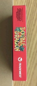 Nintendo NES DOUBLE DRAGON 1988 CARDBOARD BOX ONLY