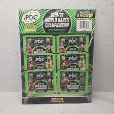 Panini PDC World Darts Championship Sticker Collection 2025/26 Multipack 6 packs