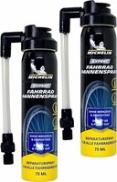 2 X Michelin Reifendichtmittel Reifenpannenspray 75 Ml Fahrrad E-Bike Motorrad
