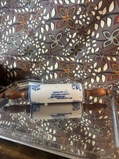 Antique Advertising Stoneware Rolling Pin denhard CO.  Housefurniahers