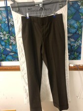 Vintage Pendleton Pants Mens 100 Virgin Wool Brown Made in USA 36x41