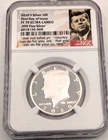 2020 S SILVER FIRST DAY OF ISSUE NGC PF 70 ULTRA CAMEO KENNEDY HALF DOLLAR