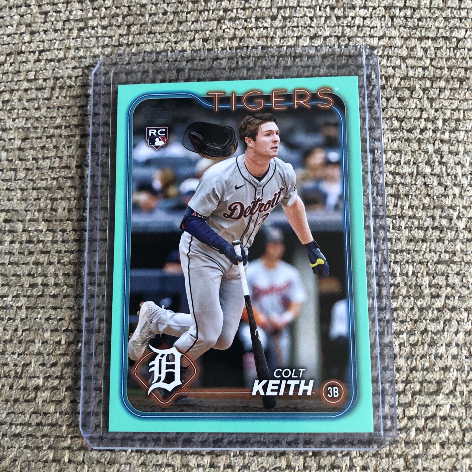 2024 Topps Update Colt Keith Rookie Aqua Parallel #US73